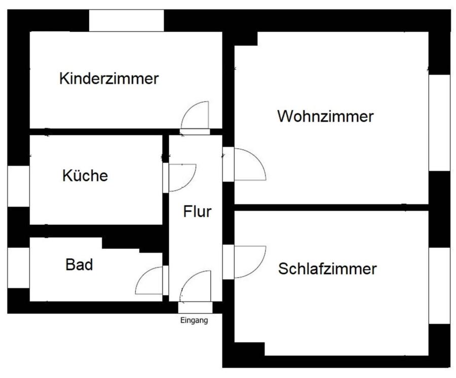 Grundrissskizze