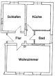 Grundrissskizze - Viel Platz im Zentrum von Leuna