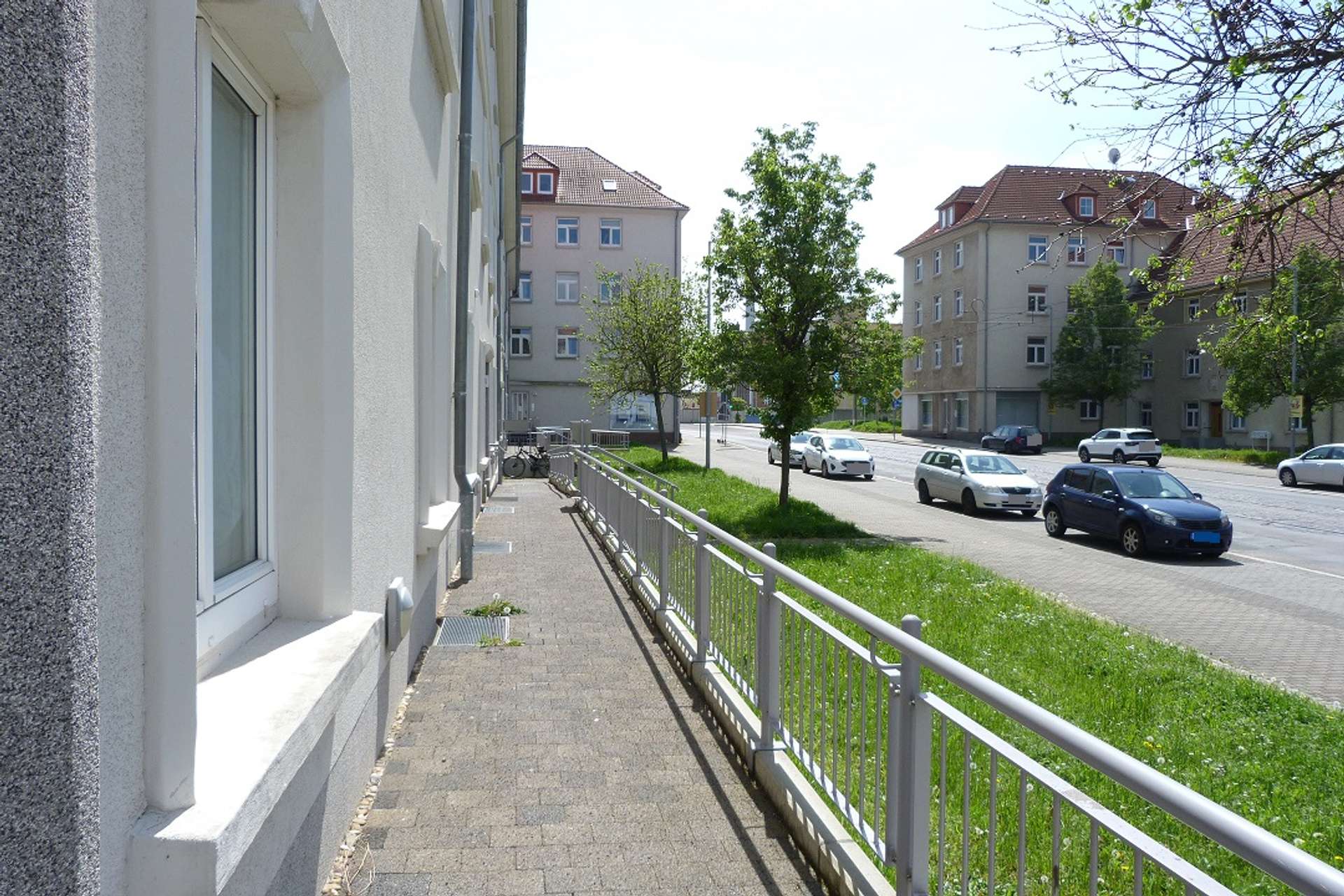 Rampe bis zum Hauseingang