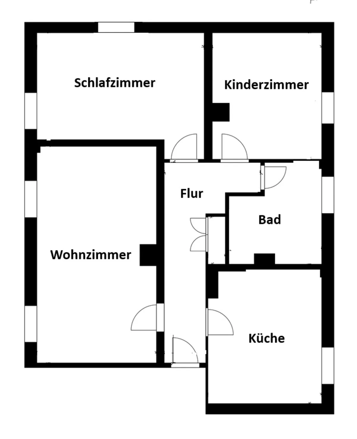 Grundrissskizze