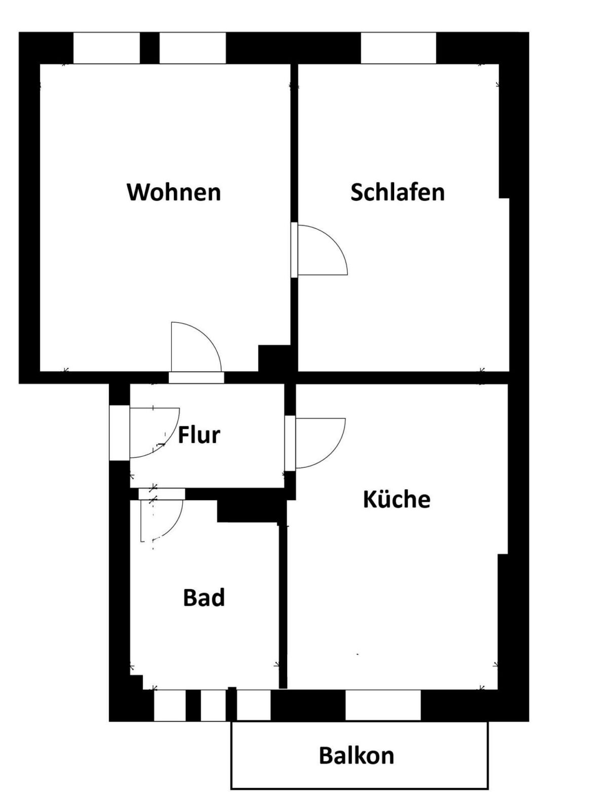 Grundrissskizze