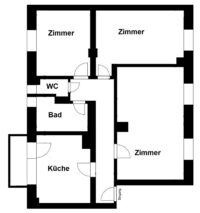 Grundrissskizze